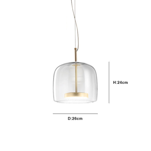 Celira - Glas Pendelleuchte Ø28/38 cm