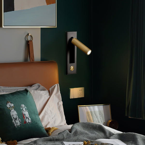 Minimalistische - Wandleuchte fürs Schlafzimmer