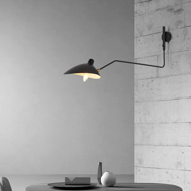 Drehbare - Industrie-Loftleuchte mit 6 Leuchtmitteln