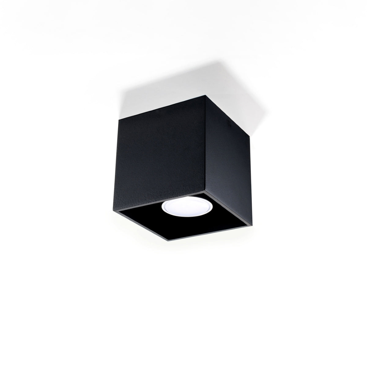 Celira - QUAD 1 Deckenleuchte, Schwarz, 10 x 10 cm, 5 mm