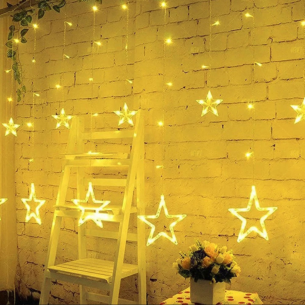 Sternen-Lichterkette - LED Lichterkette