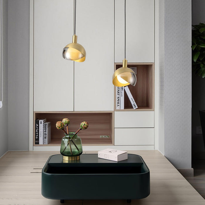 Solara - Metall Pendelleuchte mit Glas