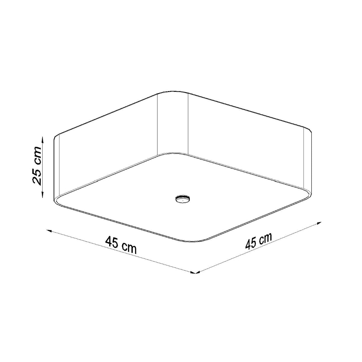Celira - Deckenleuchte 45 cm x 45 cm