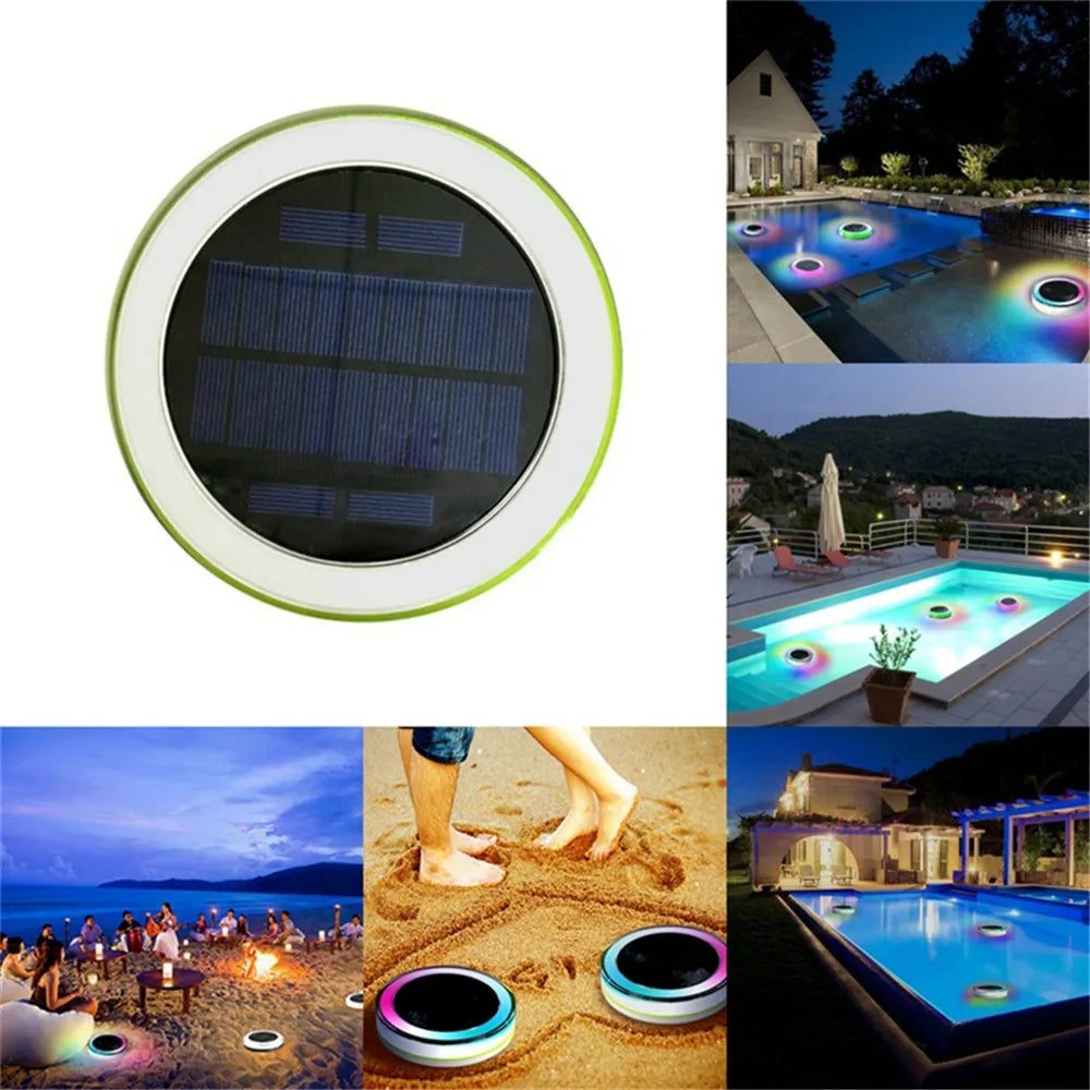 Harmona - Solarbetriebene, schwimmende RGB-Poolleuchte mit