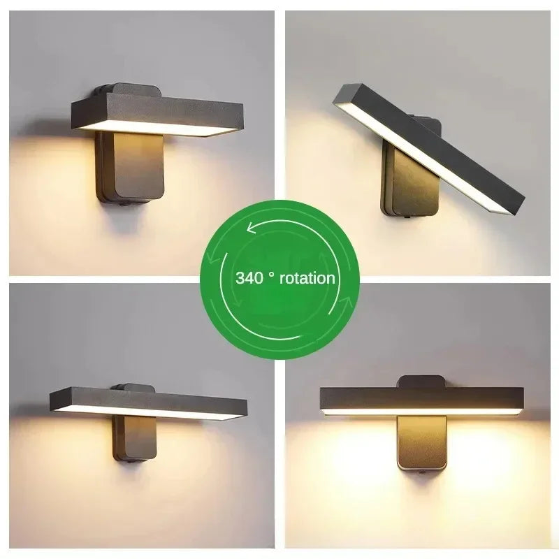 Weatherix - Wasserdichte LED-Außenwandleuchte IP65