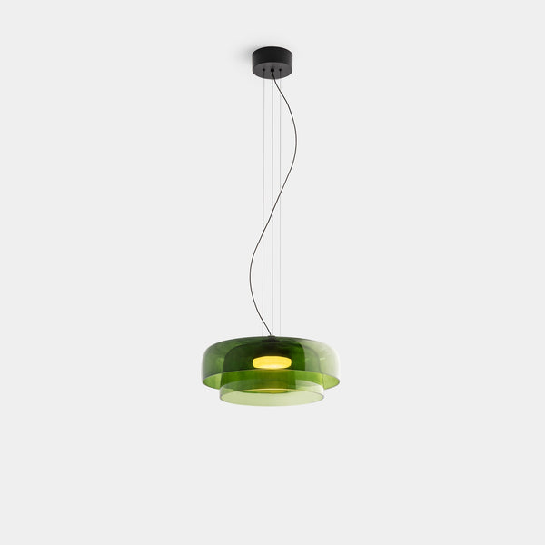 Aurela - Moderne Pendelleuchte aus norwegischem Glas
