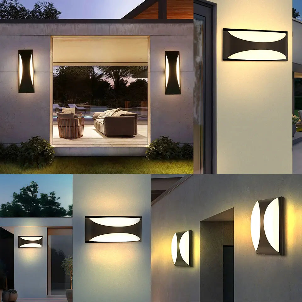 SENSOLUX - LED-Wandleuchte mit Radarsensor IP65