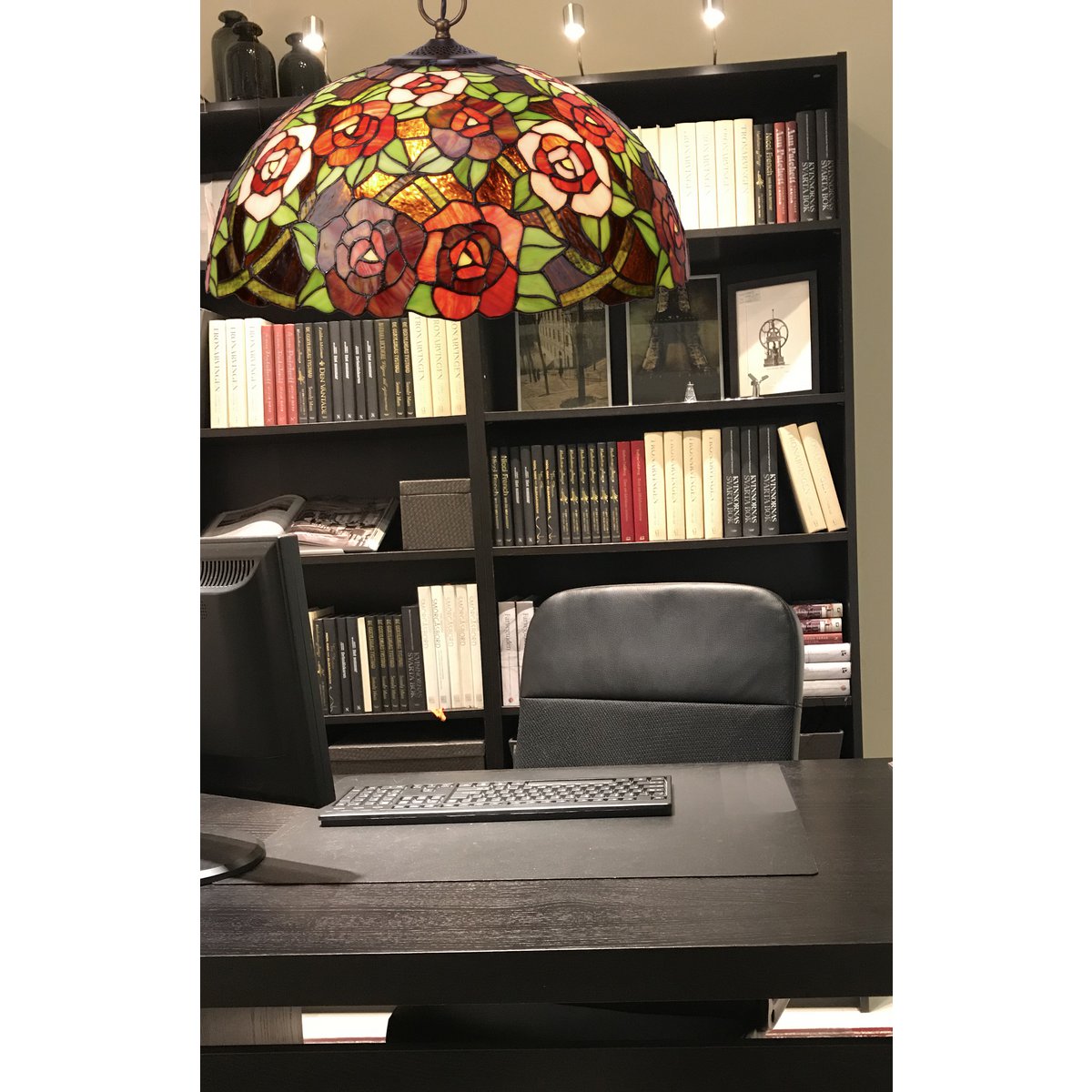 Alexandra - Lighting - Tiffany-Deckenleuchte mit Kette