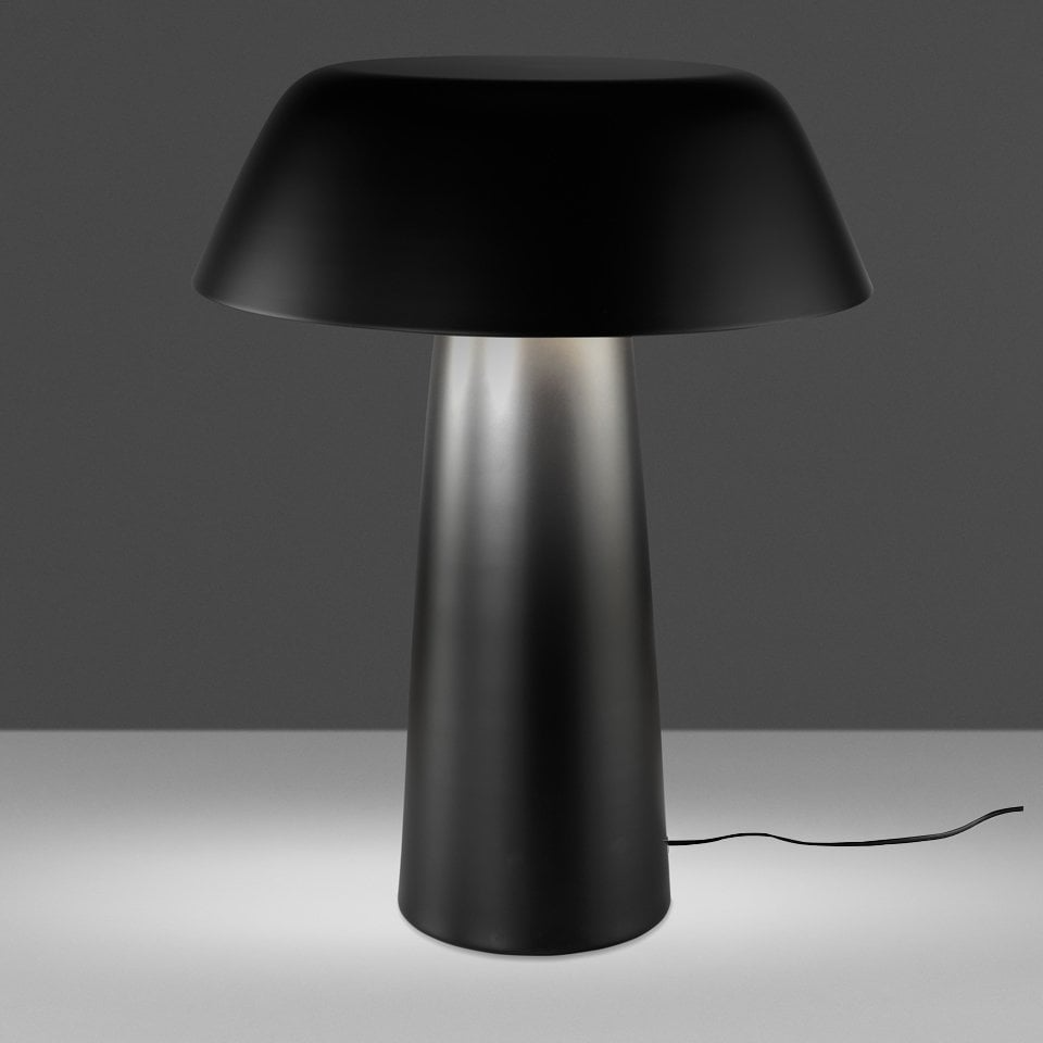 Angel - Cerda - Schwarze Schreibtischlampe aus lackiertem
