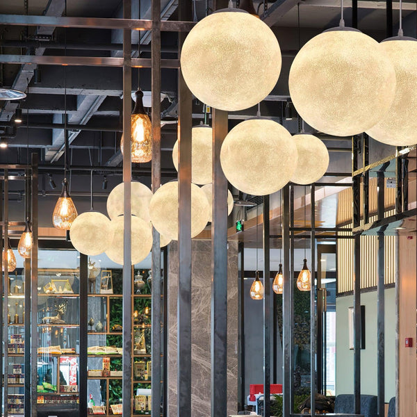 Polara - Mond-Pendelleuchte mit integrierter LED