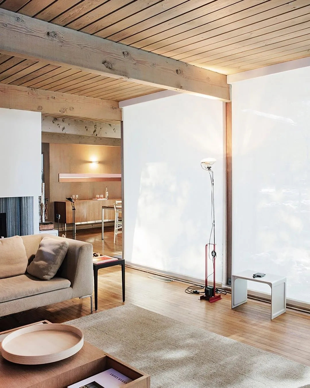 Linara - Art-Deco-Stehleuchte aus Chrom ohne Schirm