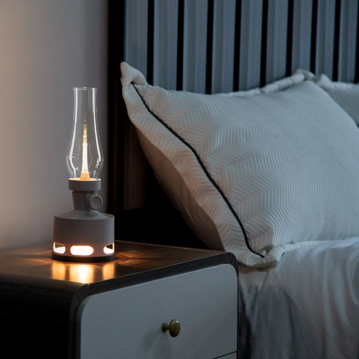 Nestor - Vintage LED-Laterne aus Aluminium & Glas