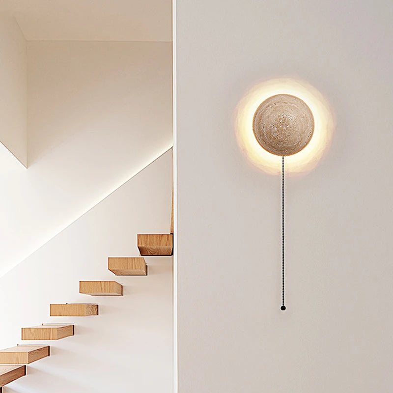 Mureto - Wabi-Sabi-Marmor-Wandleuchte