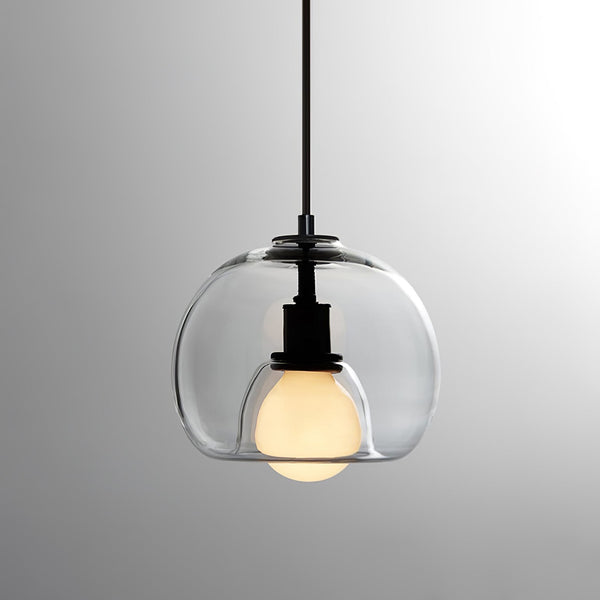 Aurela - Moderne, minimalistische Glaspendelleuchte