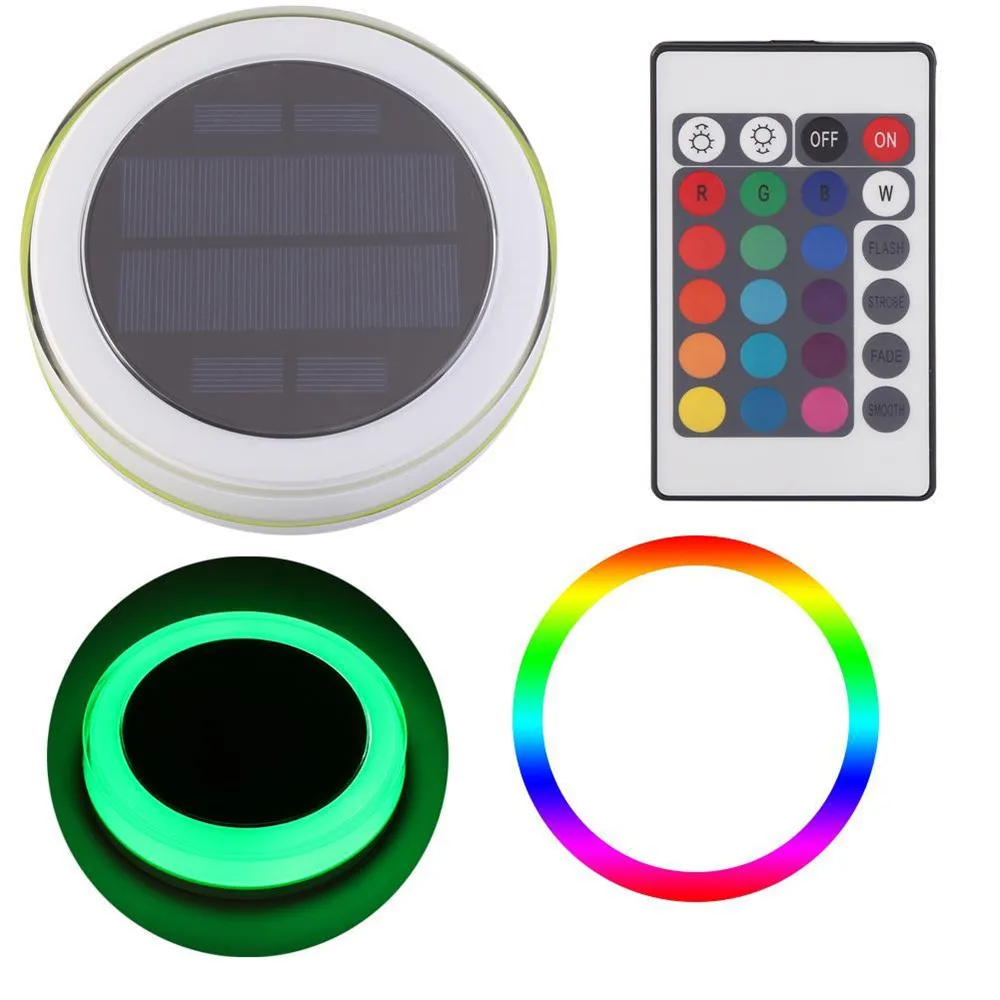 Harmona - Solarbetriebene, schwimmende RGB-Poolleuchte mit