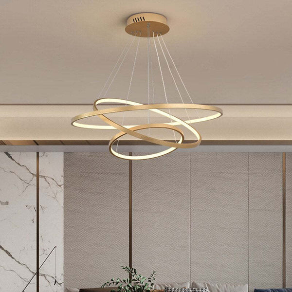 Yumanira - LED-Deckenleuchte mit 3 Ringen