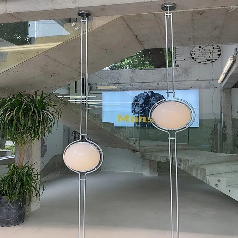 Taliara - Art-déco-LED-Kugel-Stehleuchte mit Marmorsockel