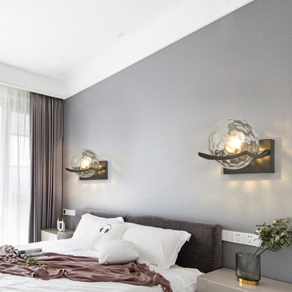 Silva - Moderne LED-Wandleuchte aus Glasbaustein