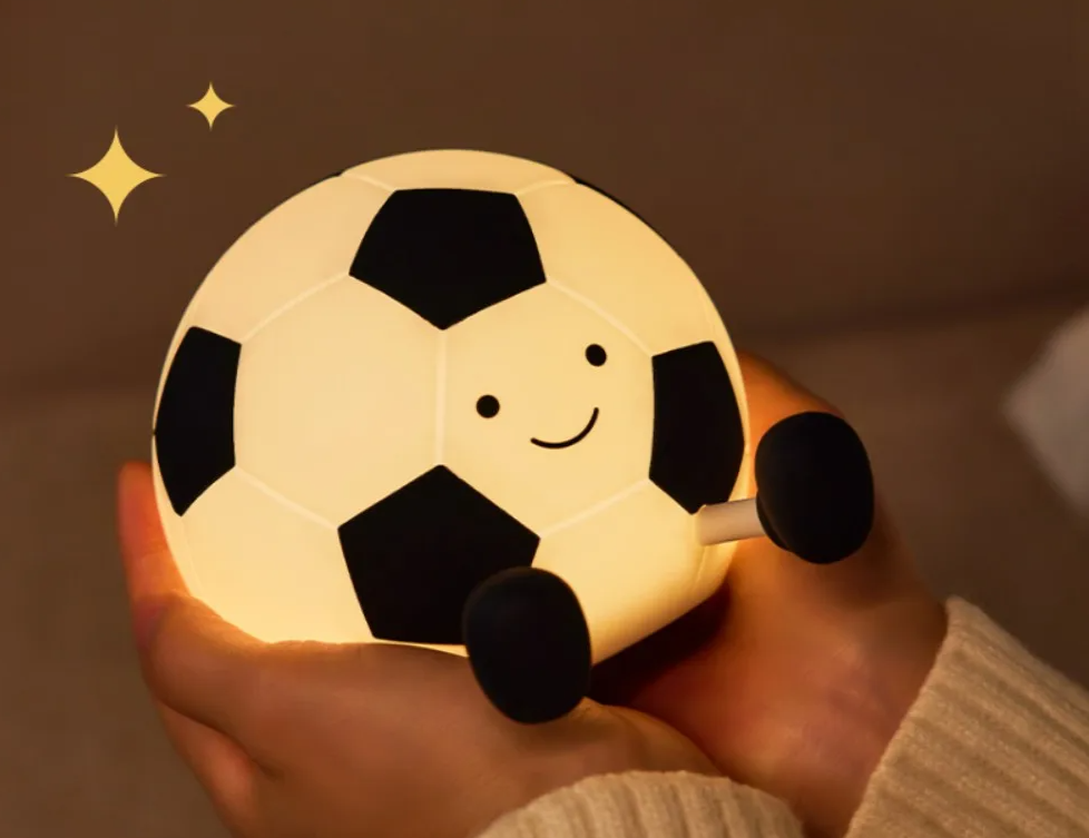 GlowKick - Fußball Nachtlicht aus Silikon, USB