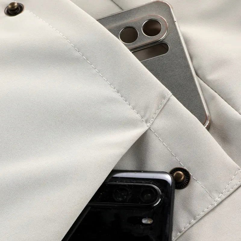 FleeceGuard – Wasserabweisende Jacke mit Fleecefutter und Reißverschluss