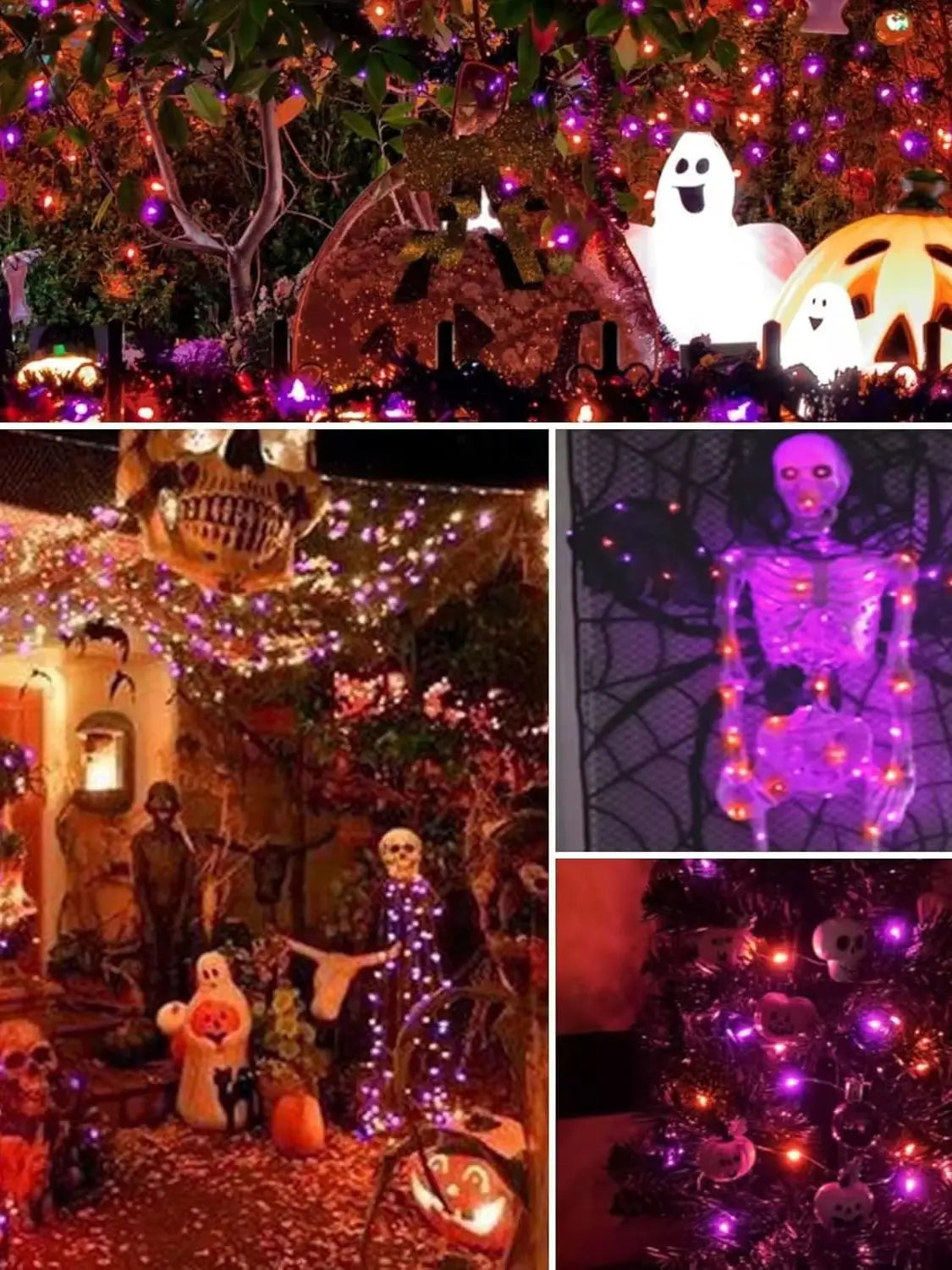 Cordex - Halloween-LED-Lichterkette 10 m/20 m