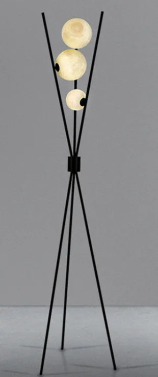 LunaGlow - 3D-Mond-Stehleuchte mit Stativ