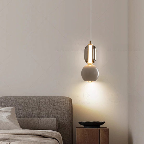 Nordic - Creative Pendelleuchte aus Eisen und Glas