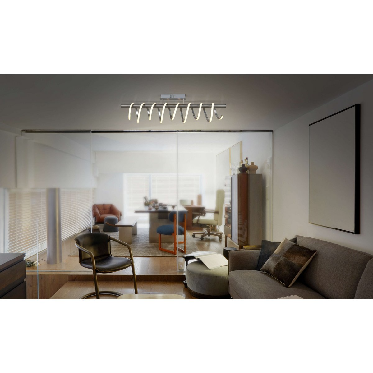 Stella - LED-Deckenleuchte 100 cm