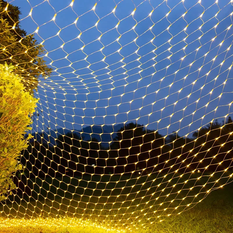 LumiGrid - Netz LED Lichterkette mit 8 Modi
