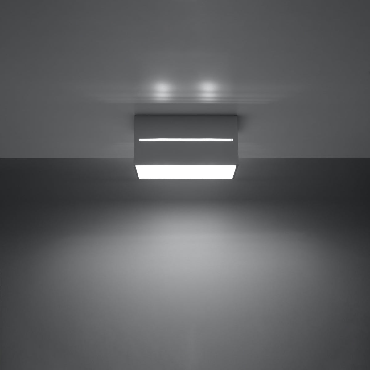 Polara - Deckenleuchte grau, 2-flammig, G9