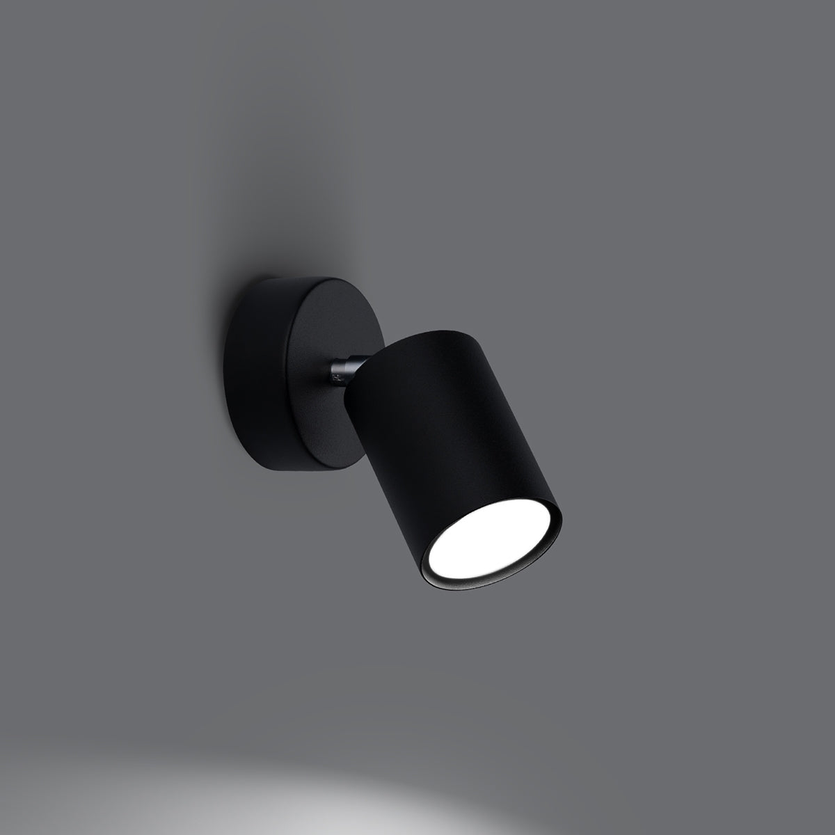 LEMMI - 1 Wandleuchte, schwarz