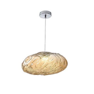 Minimalistische - Pendelleuchte in Blasenform aus