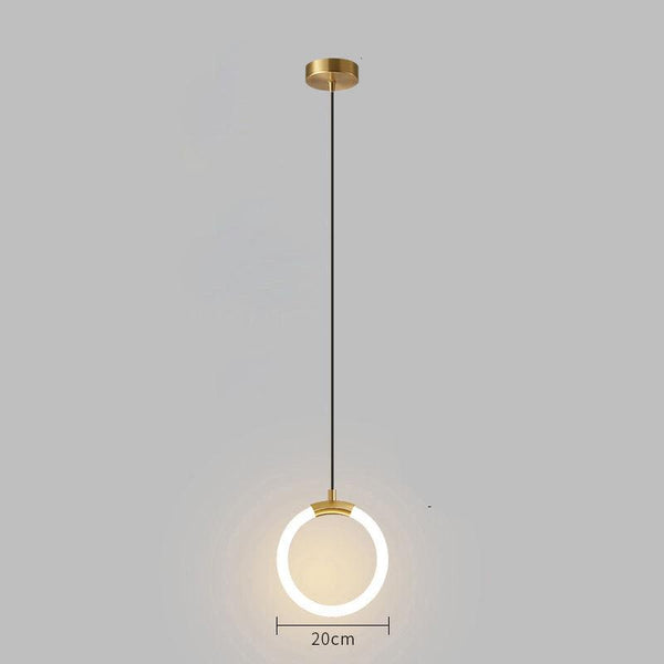 Nordische - LED-Pendelleuchte aus Metall