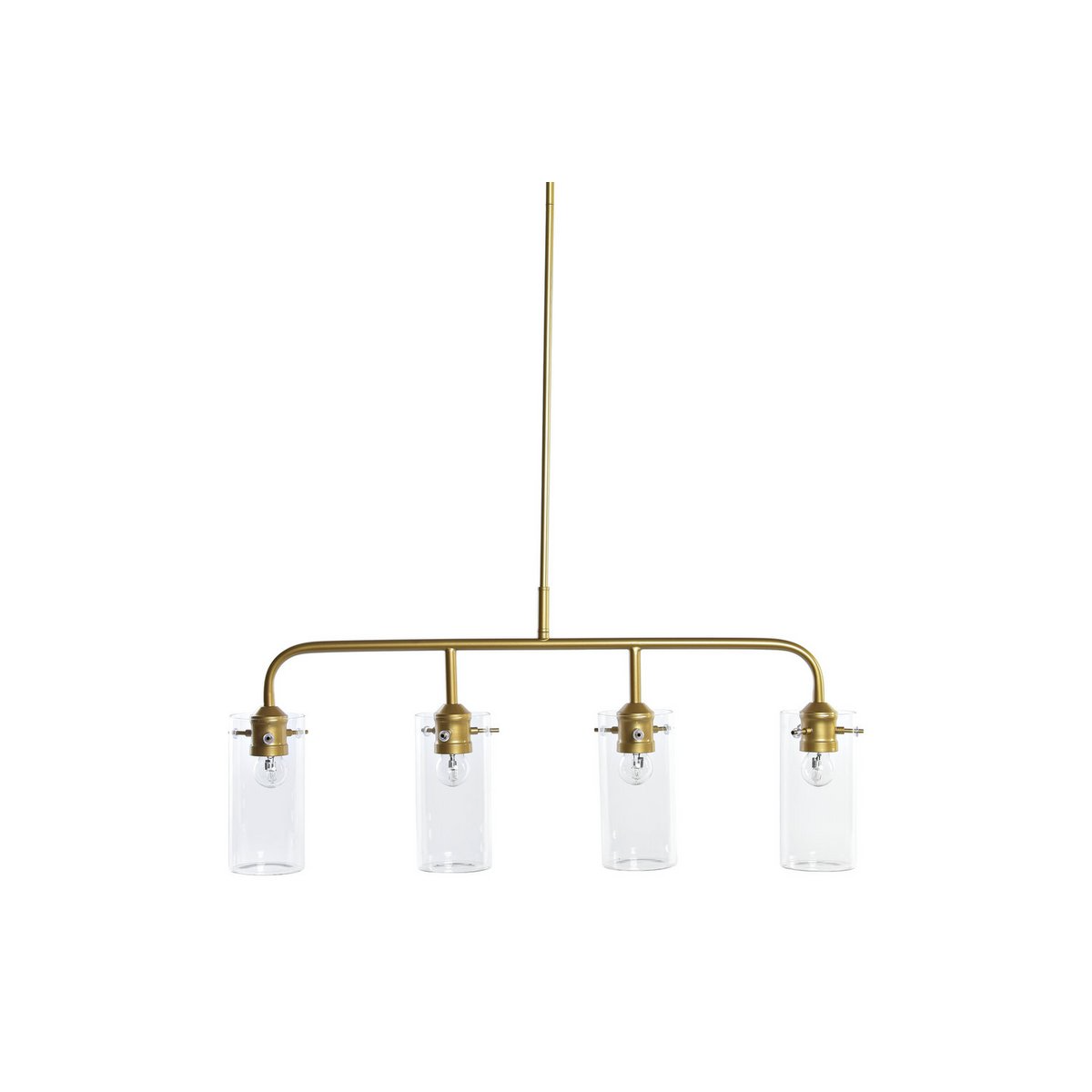 Alexandra - Meti - Goldene Deckenleuchte 84 x 17 x 24 cm