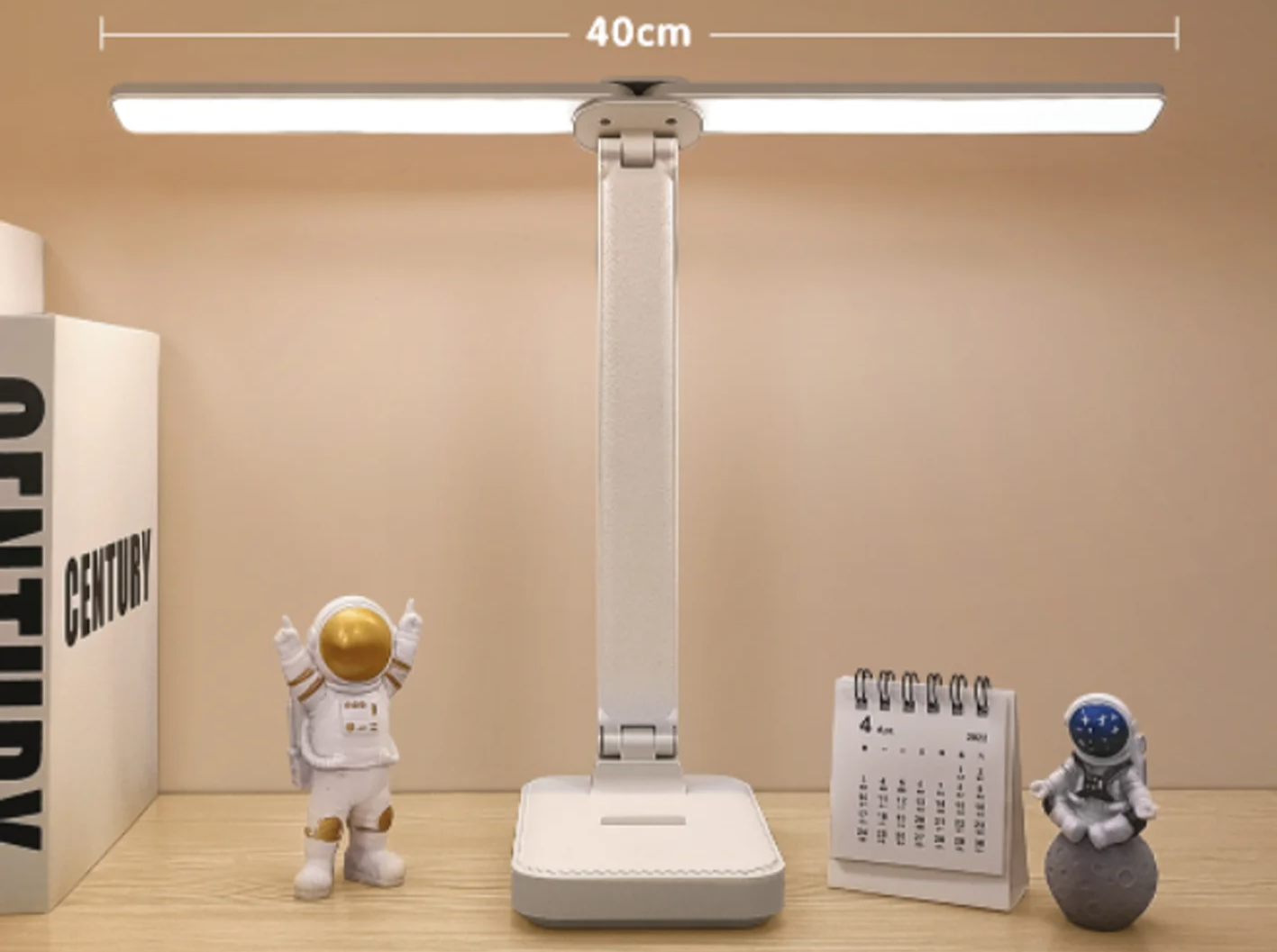 Focalia - Kabellose LED-Schreibtischlampe, per Touch dimmbar