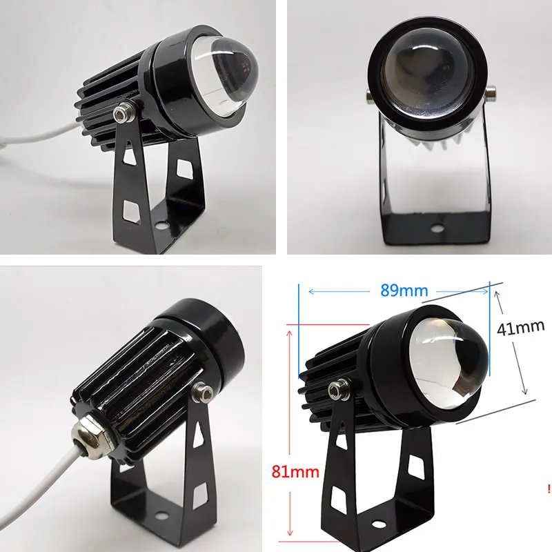 Aussenlux - RGB-LED-Außenstrahler 12 W IP66 mit