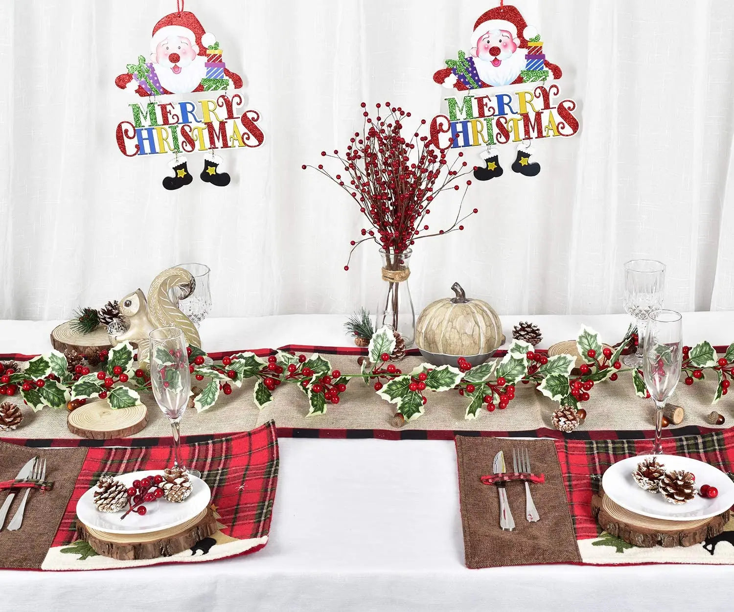 Girla - 2 m lange LED-Weihnachtsgirlande