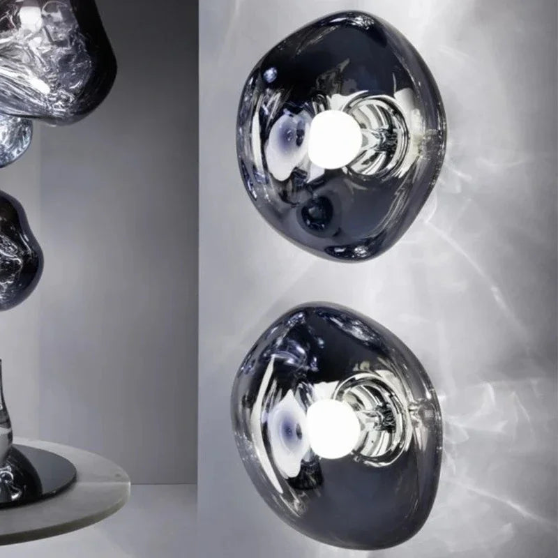 Silva - Doppelwandleuchte aus Glas