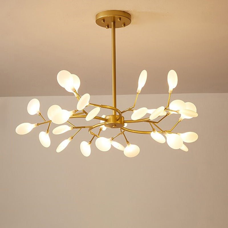 Verzweigter - LED Glühwürmchen Kronleuchter aus Acryl