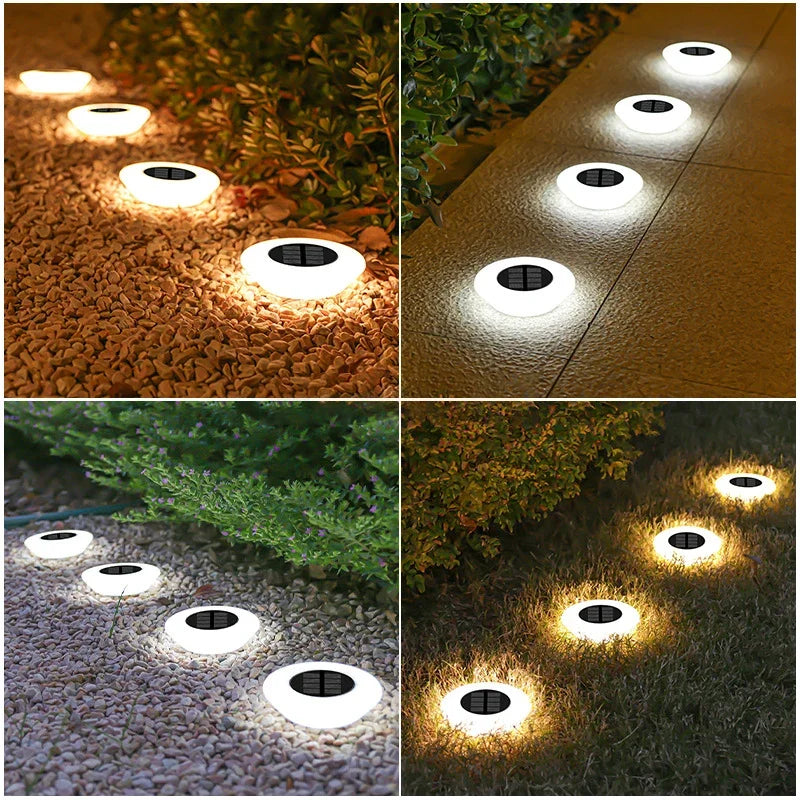 SOLAR360 - LED-Bodenstrahler, Warmweiß