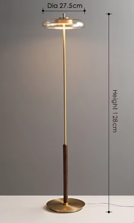 Luxuriöse - freistehende LED-Stehleuchte mit Touch-Funktion