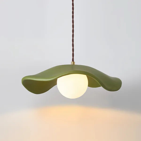 Wabi - Sabi Pendelleuchte für Esszimmer, Lotusblatt-Design,