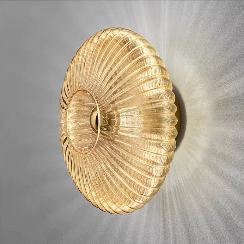 Noctua - Bauhaus Wandleuchte Klarglas