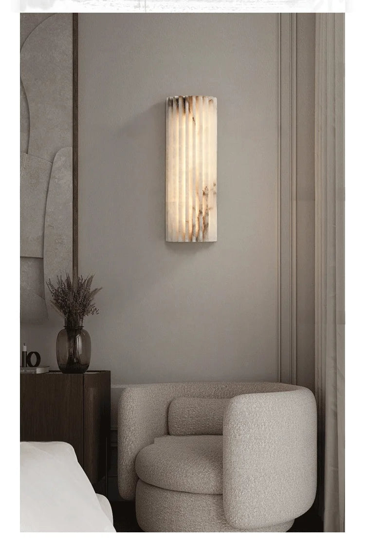 Marmor - Wandleuchte Up & Down LED 90–260V