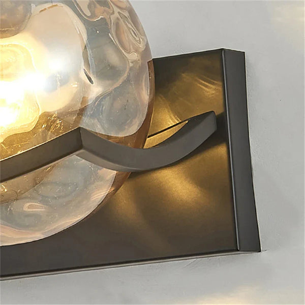 Silva - Moderne LED-Wandleuchte aus Glasbaustein