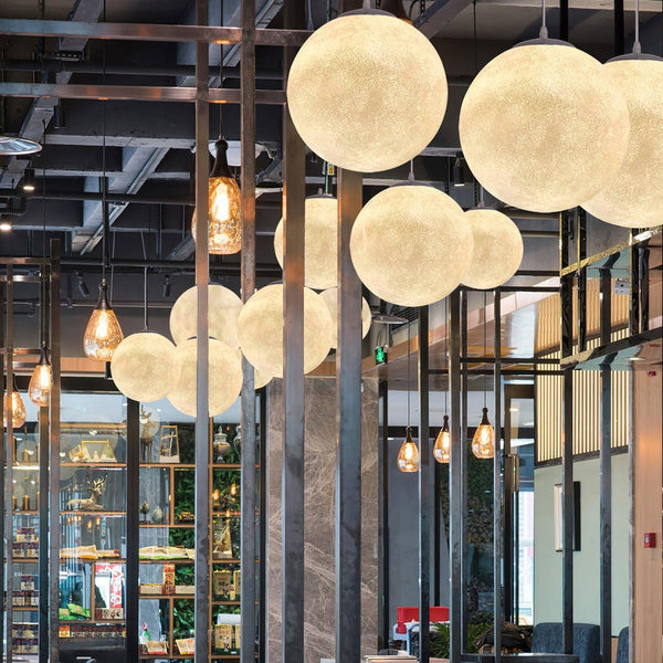 Polara - Mond-Pendelleuchte mit integrierter LED