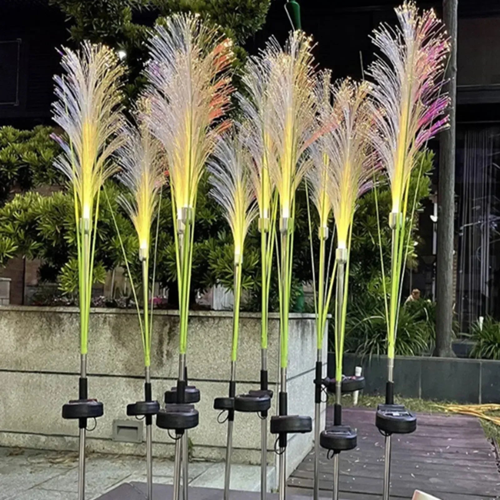 Nuova - Solar-Gartenleuchten für Pampasgras