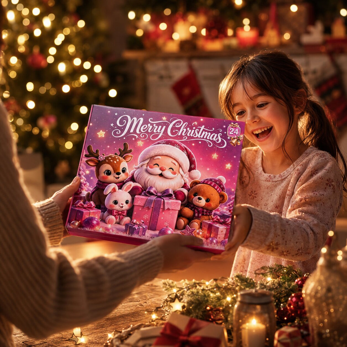 Beadistry - Adventskalender mit 24 Schmuckteilen für Armbänder