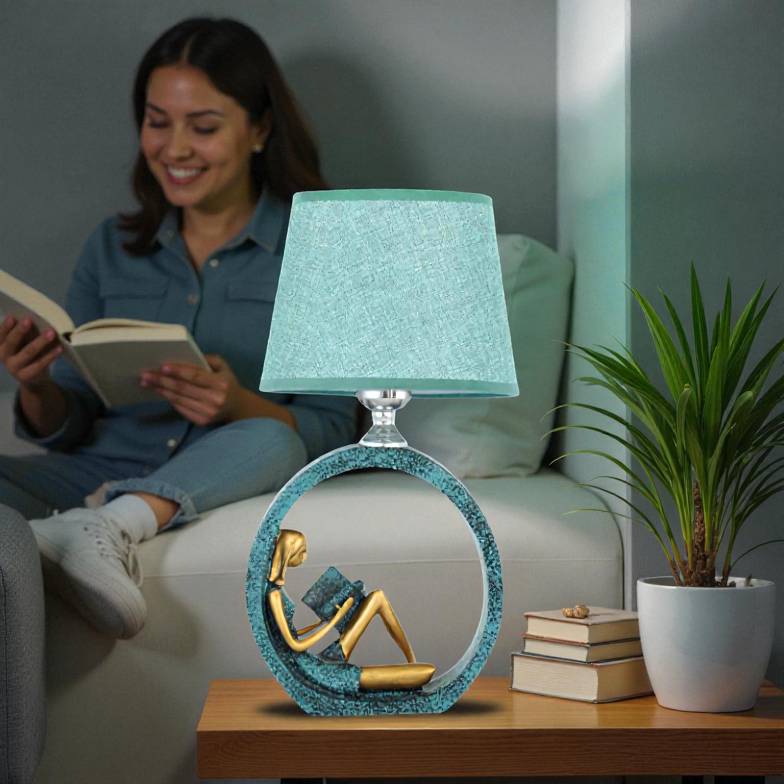 Quelix - LED Tischlampe nordisches Design fürs Schlafzimmer