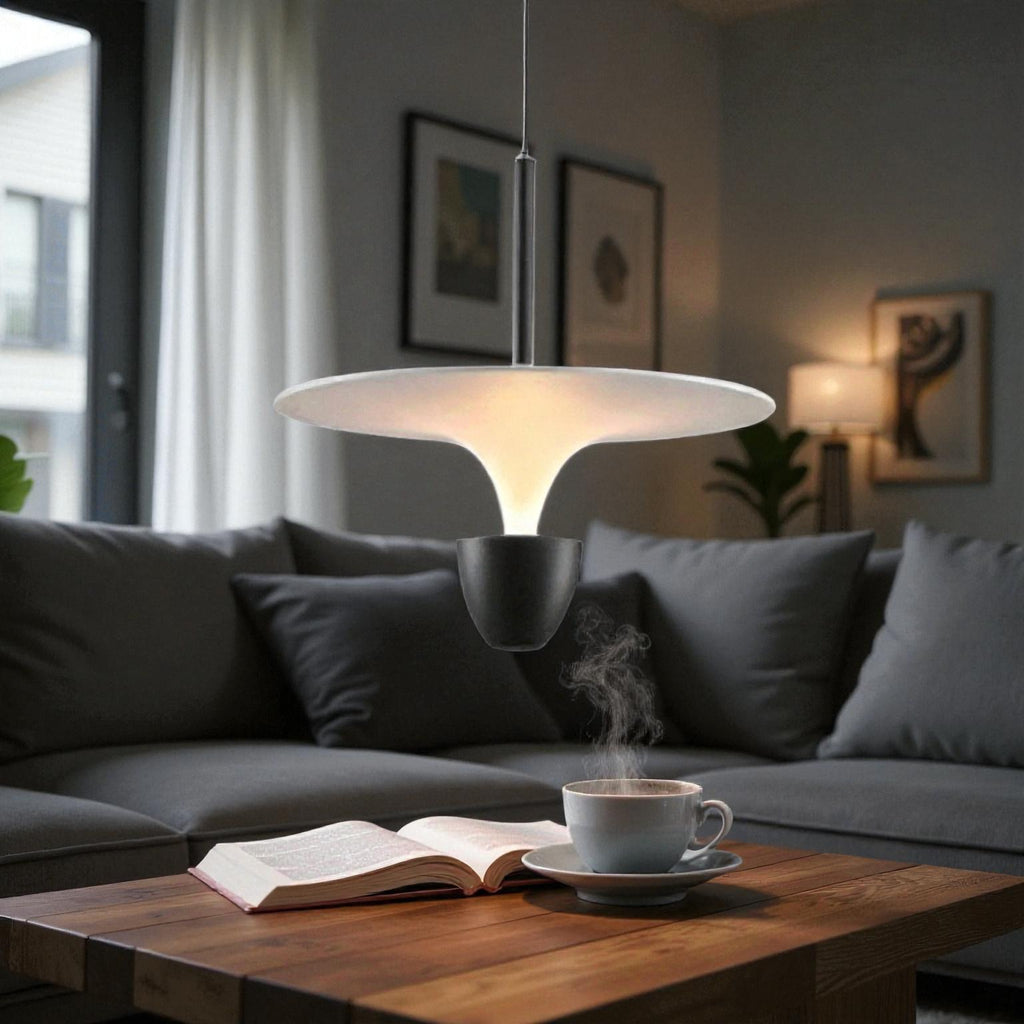 LED-Pendelleuchte mit Einzelkopf und langer Linie für moderne Innenbeleuchtung